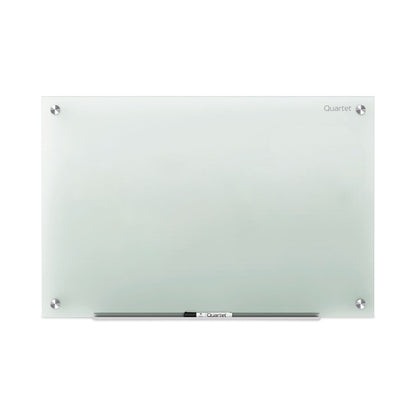 Quartet Infinity Magnetic Glass Marker Board, 72 x 48, White