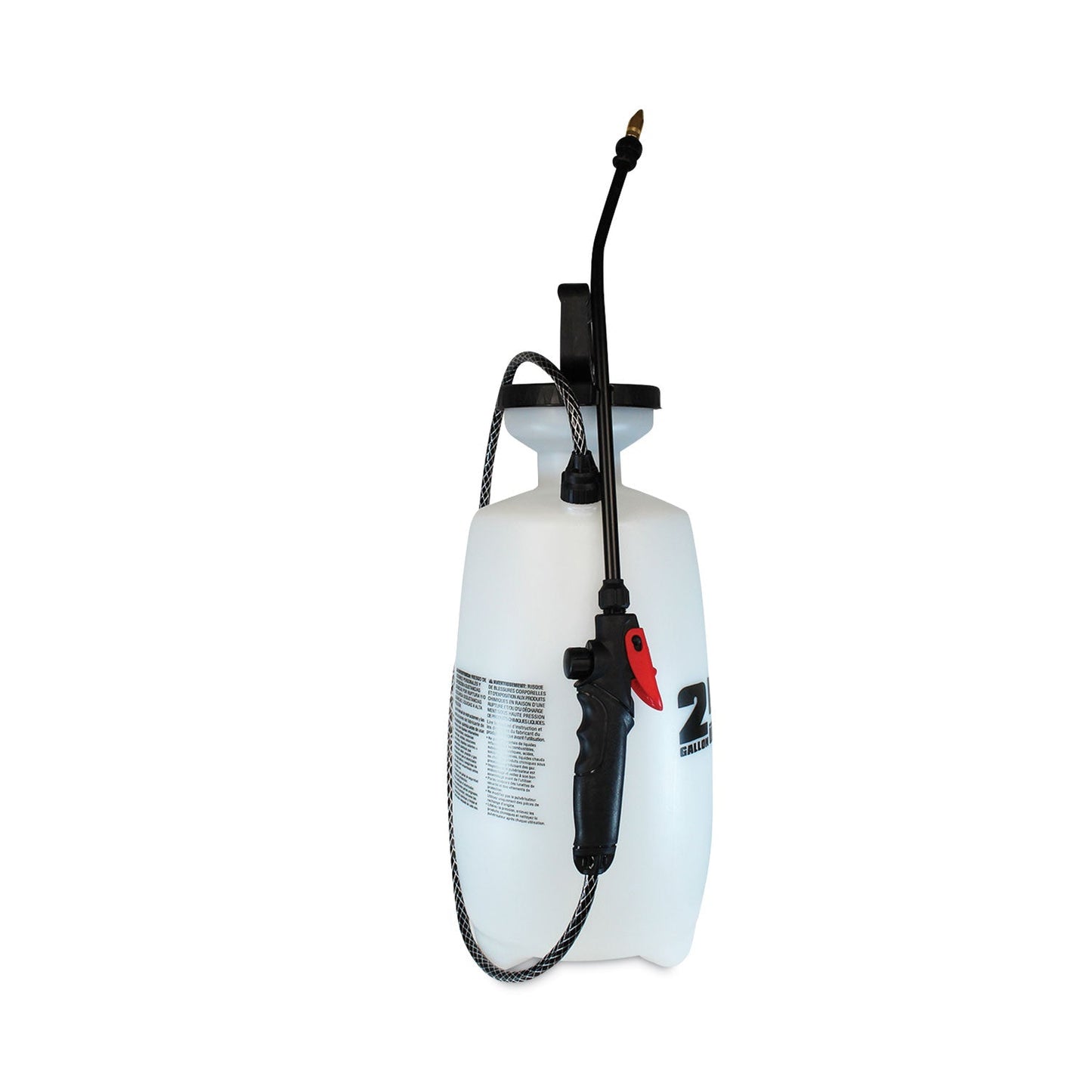 TOLCO 2 Gallon Valu Mist Tank Sprayer, 0.38" x 32" Hose, White
