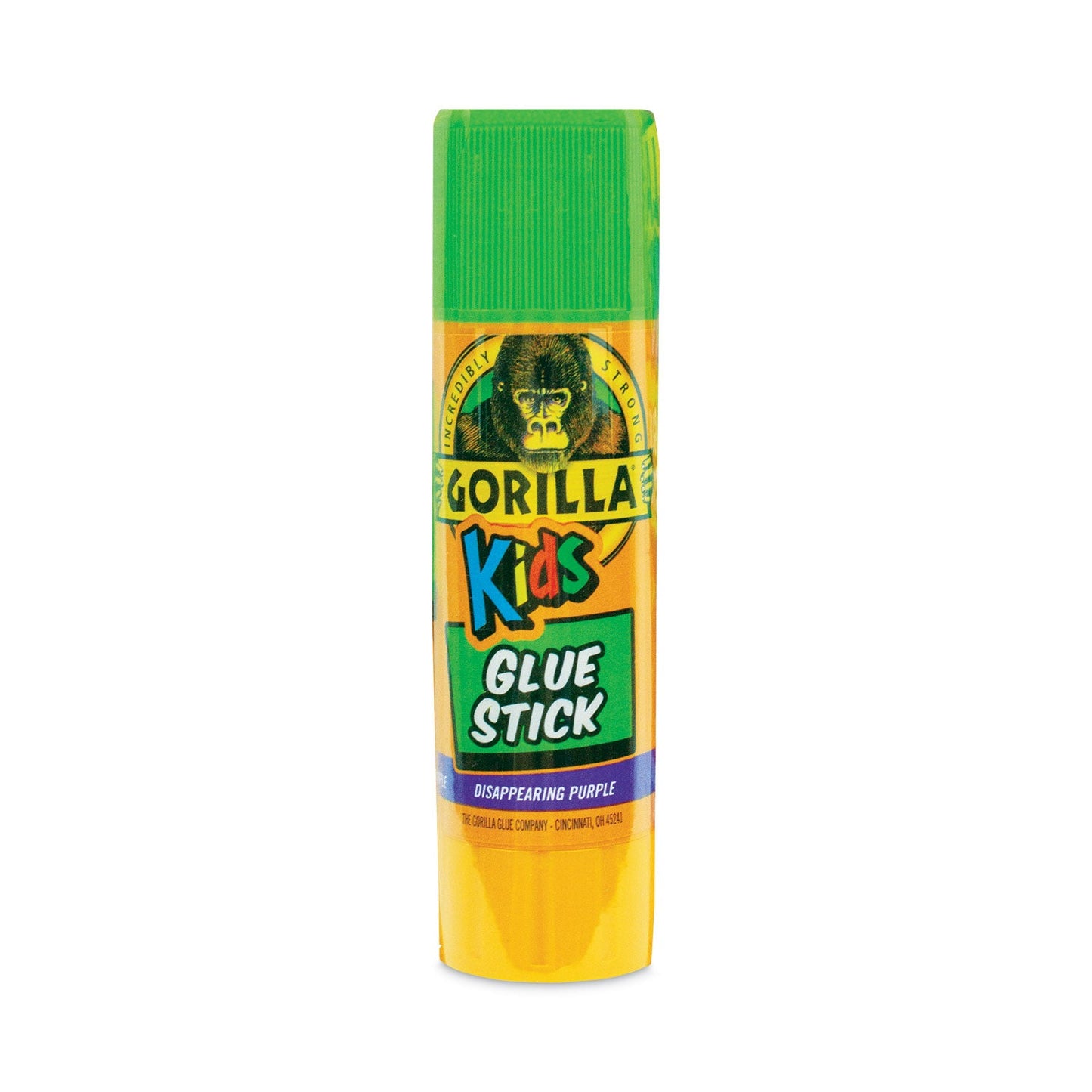 Gorilla School Glue Sticks, 0.21 oz/Stick, Dries Clear, 12 Sticks/Box