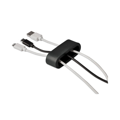 RCA Multi Channel Cable Holder, 2" x 2", Black