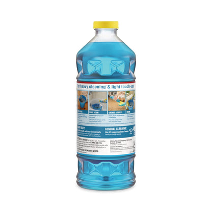 Pine-Sol All Purpose Cleaner, Sparking Wave, 48 oz Bottle, 8/Carton