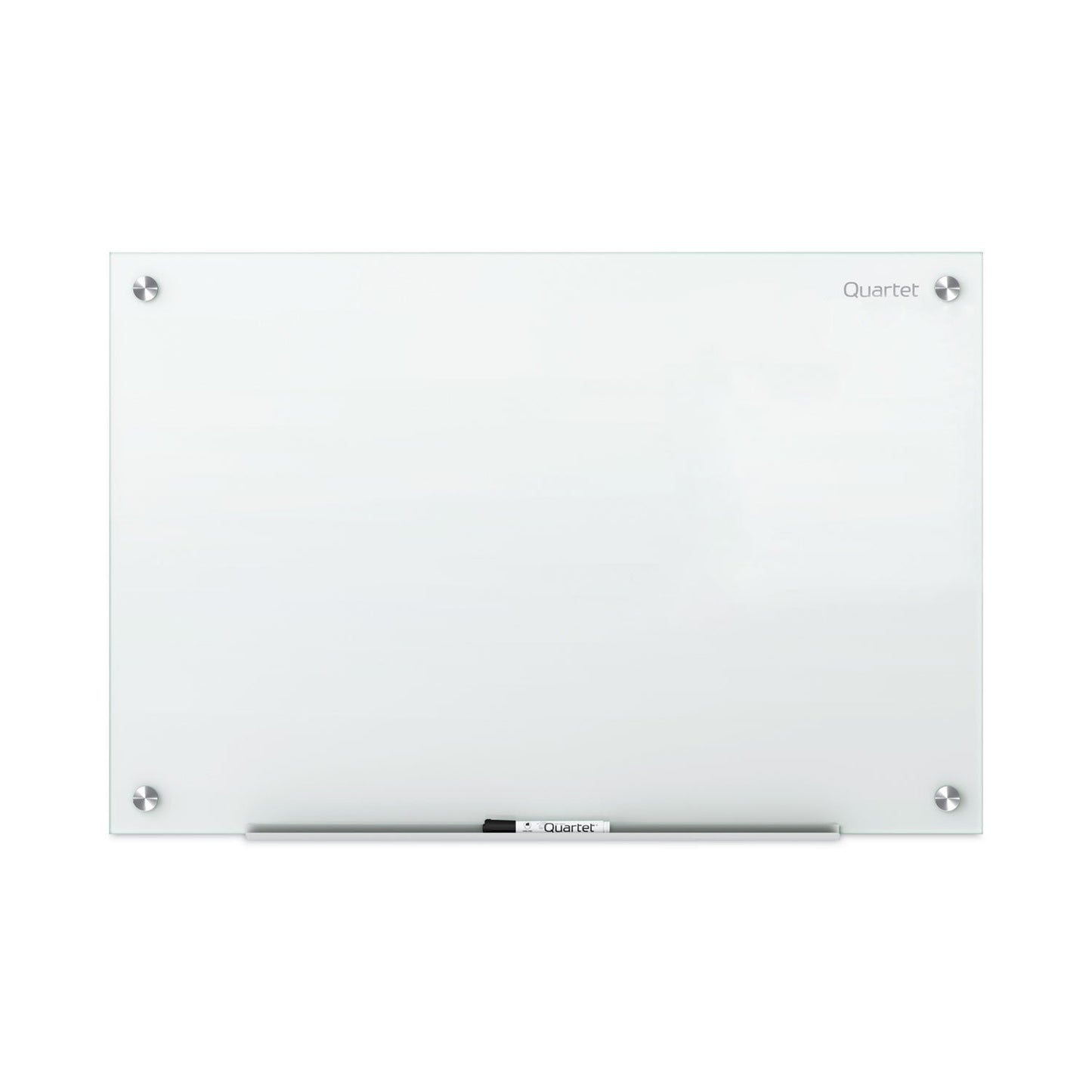 Quartet Infinity Magnetic Glass Marker Board, 36 x 24, White