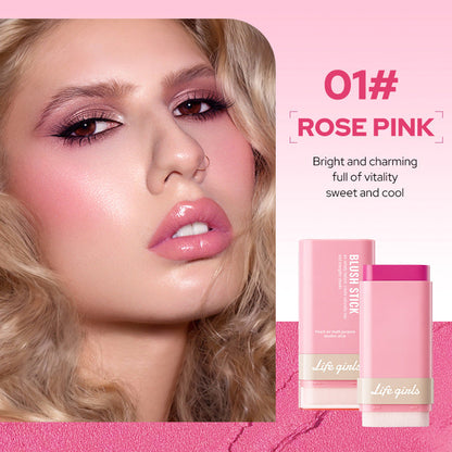 Fashionable on the go Peachy Multi-use Blush Stick