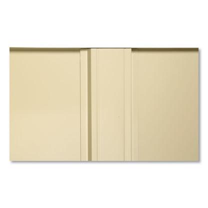 Tennsco 78" High Deluxe Cabinet, 36w x 18d x 78h, Putty