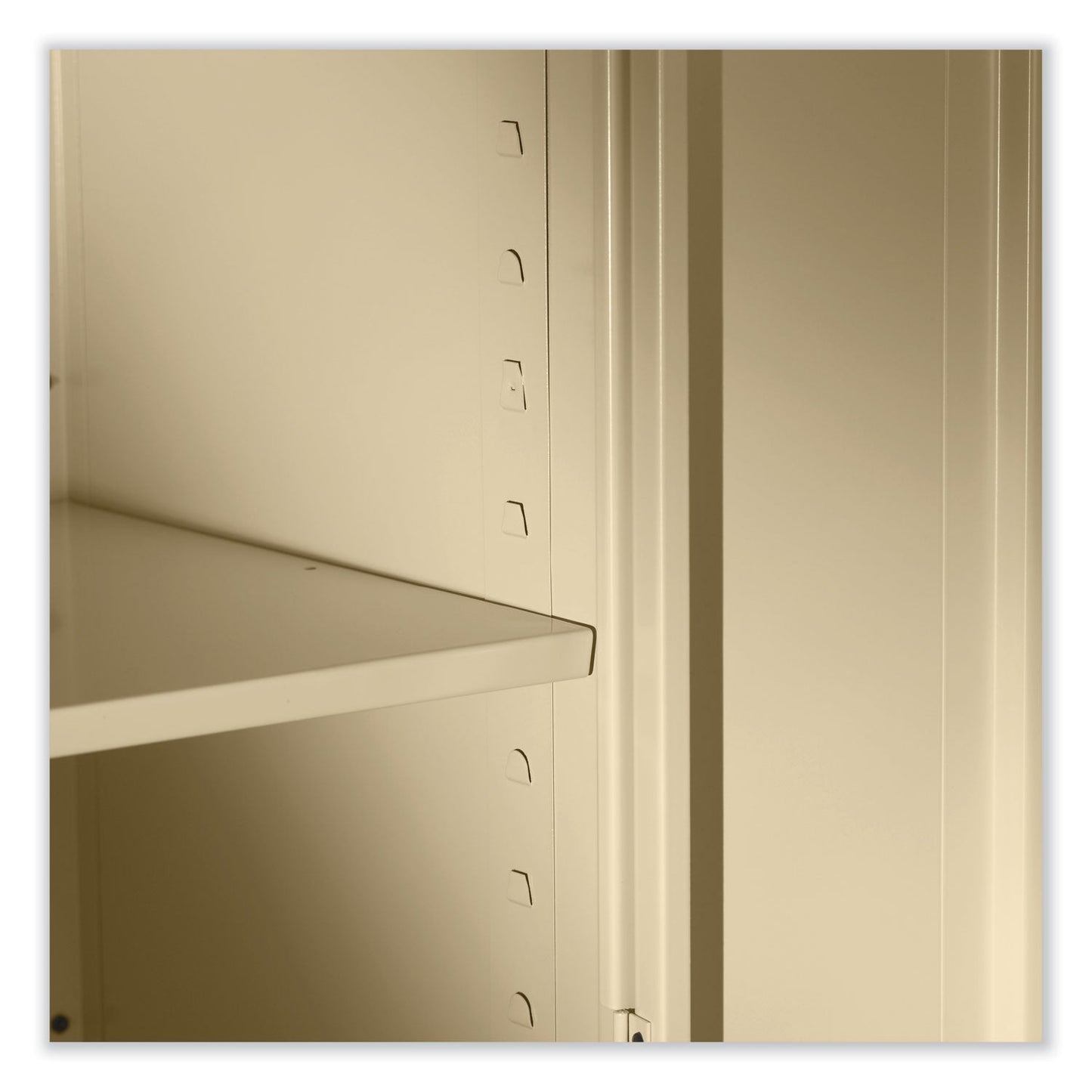 Tennsco 72" High Standard Cabinet (Unassembled), 36 x 18 x 72, Light Gray