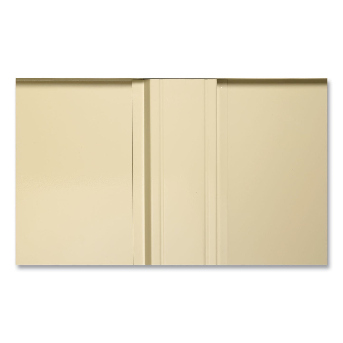Tennsco Deluxe Combination Wardrobe/Storage Cabinet, 36w x 18d x 78h, Putty