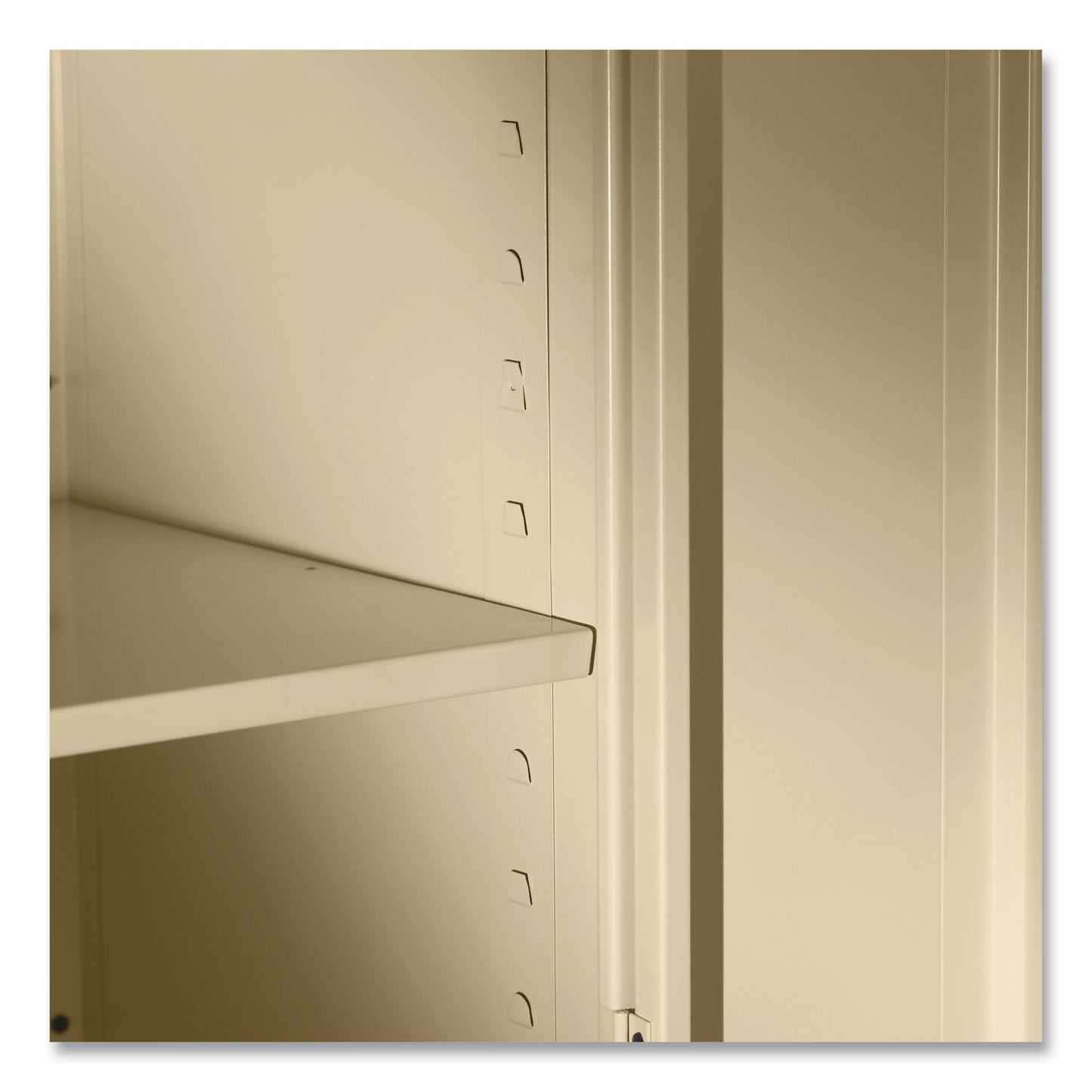 Tennsco 72" High Standard Cabinet (Assembled), 30 x 15 x 72, Putty