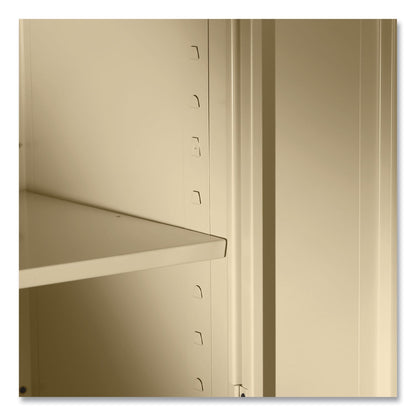 Tennsco 72" High Standard Cabinet (Assembled), 30 x 15 x 72, Putty