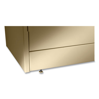 Tennsco 72" High Standard Cabinet (Unassembled), 36 x 18 x 72, Light Gray