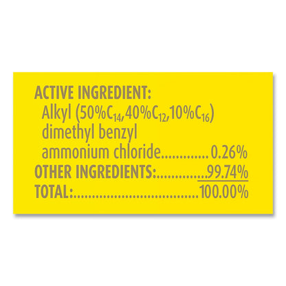 LYSOL Disinfecting Wipes, 7 x 7.25, Lemon and Lime Blossom, 35 Wipes/Canister