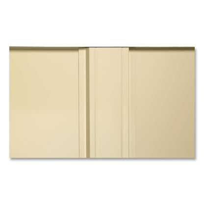 Tennsco 72" High Standard Cabinet (Unassembled), 36 x 24 x 72, Black