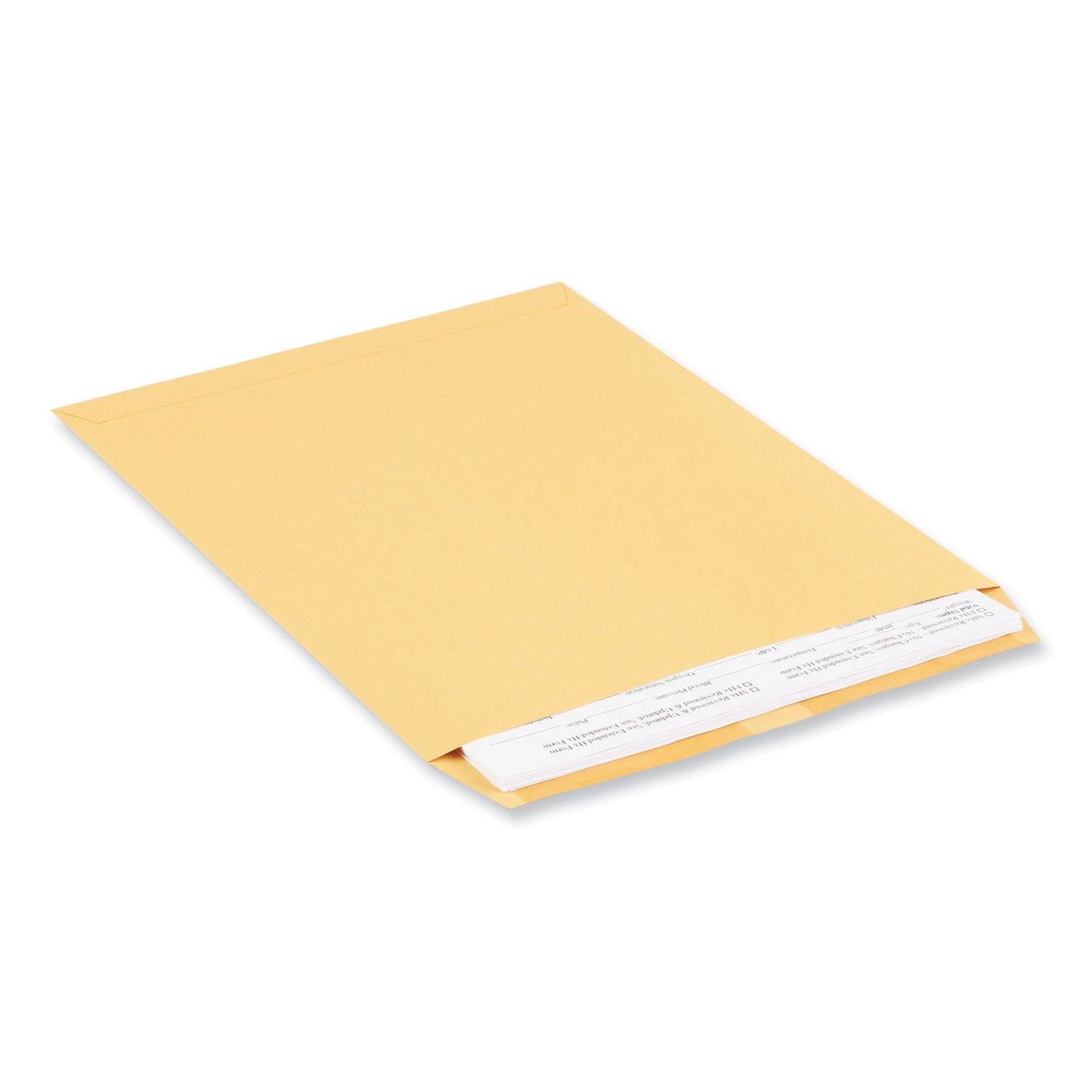 Universal Catalog Envelope, 28 lb Bond Weight Kraft, #12 1/2, Square Flap, Gummed Closure, 9.5 x 12.5, Brown Kraft, 250/Box