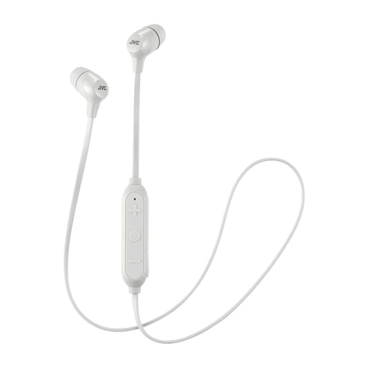 JVC Wireless Memory Foam Earbud Marshmallow White (HAFX29BTW)
