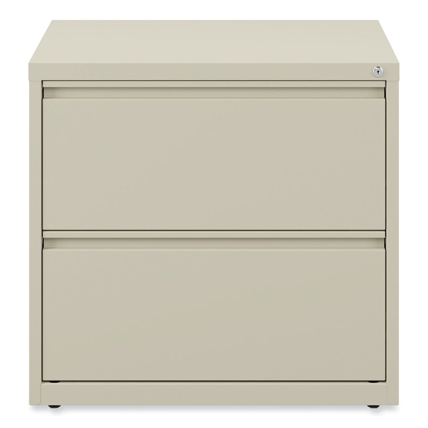 Alera Lateral File, 2 Legal/Letter-Size File Drawers, Putty, 30" x 18.63" x 28"