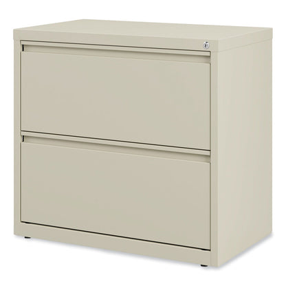 Alera Lateral File, 2 Legal/Letter-Size File Drawers, Putty, 30" x 18.63" x 28"