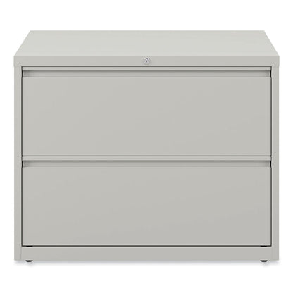 Alera Lateral File, 2 Legal/Letter-Size File Drawers, Light Gray, 36" x 18" x 28"