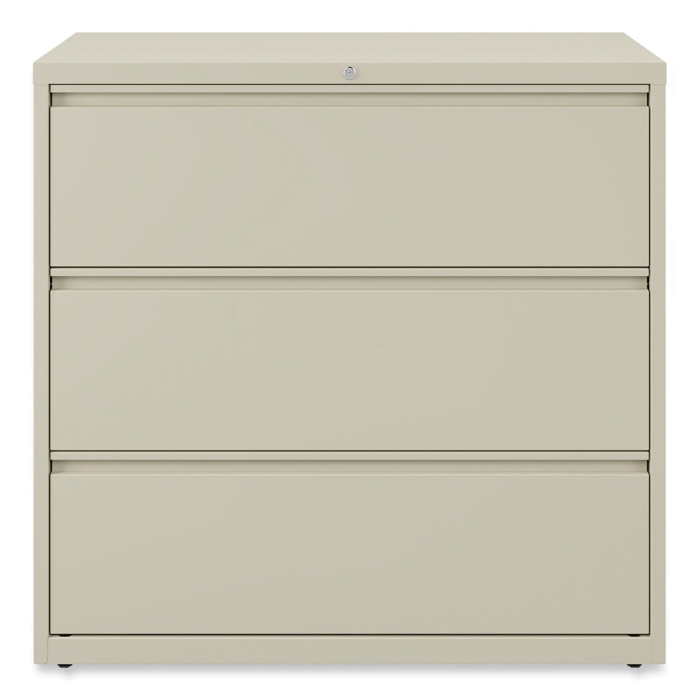 Alera Lateral File, 3 Legal/Letter/A4/A5-Size File Drawers, Putty, 42" x 18.63" x 40.25"
