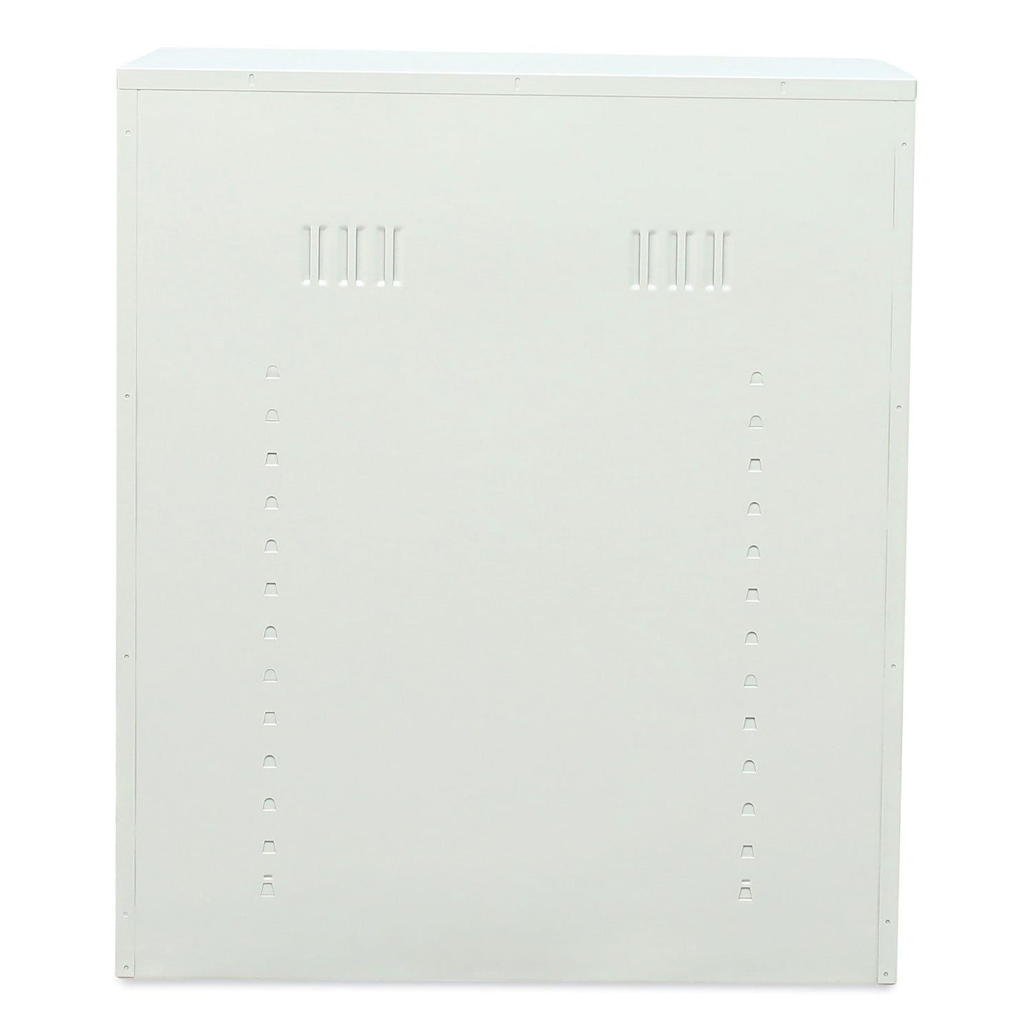 Alera Assembled 42" High Heavy-Duty Welded Storage Cabinet, Two Adjustable Shelves, 36w x 18d, Putty