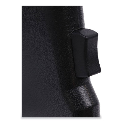 Alera Optional Height-Adjustable T-Arms for Alera Essentia and Interval Series Chairs, Black, 2/Set