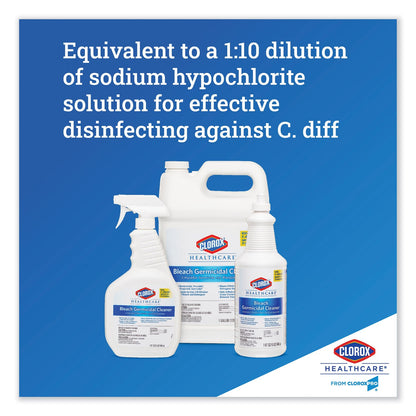 Clorox Bleach Germicidal Cleaner, 32 oz Spray Bottle, 6/Carton