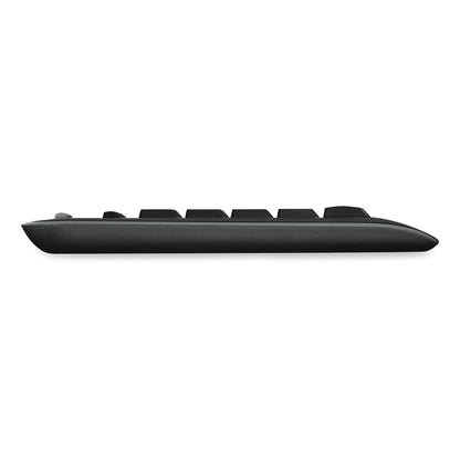 Logitech MK320 Wireless Keyboard + Mouse Combo, 2.4 GHz Frequency/30 ft Wireless Range, Black