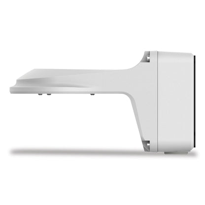 Gyration Fixed Dome Outdoor Wall Mount, 4.92 x 4.92 x 9.17, White