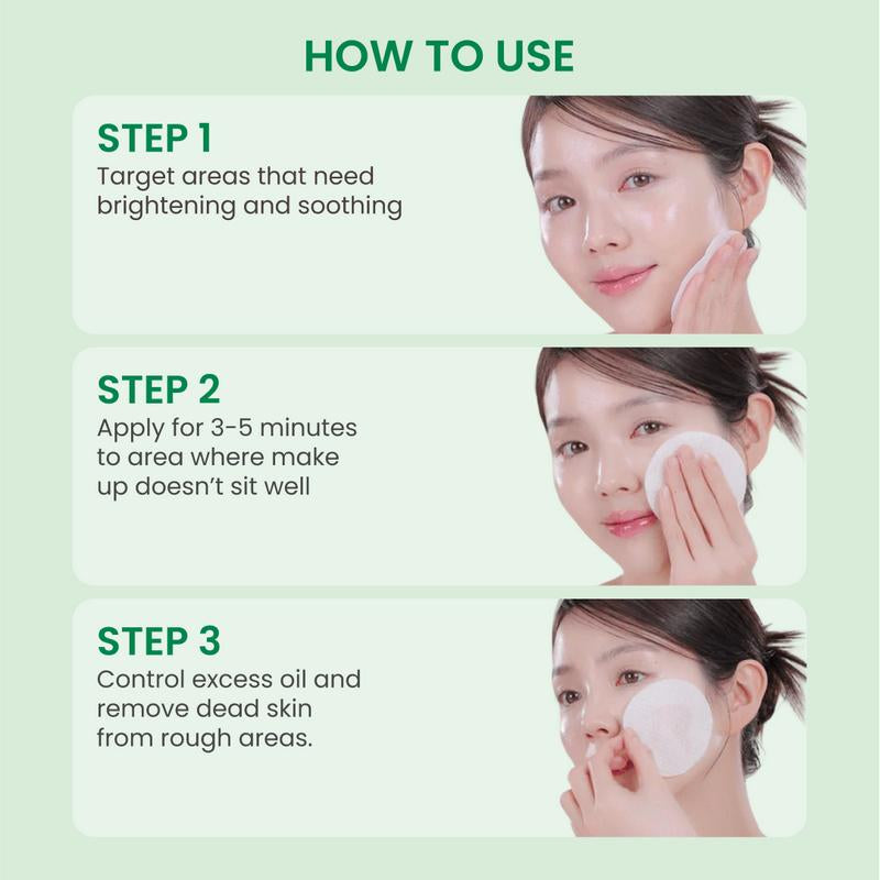 QUIA Dual-Action Toner Pads – Gentle PHA Exfoliation for Sensitive Skin – Instantly Hydrate and Minimize Pores – 70 Soft-Touch Korean Textured Pads – Blackhead and Blemish Control