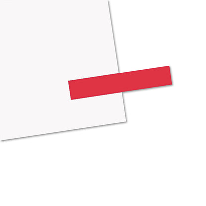 Redi-Tag Removable/Reusable Page Flags, Red, 300/Pack