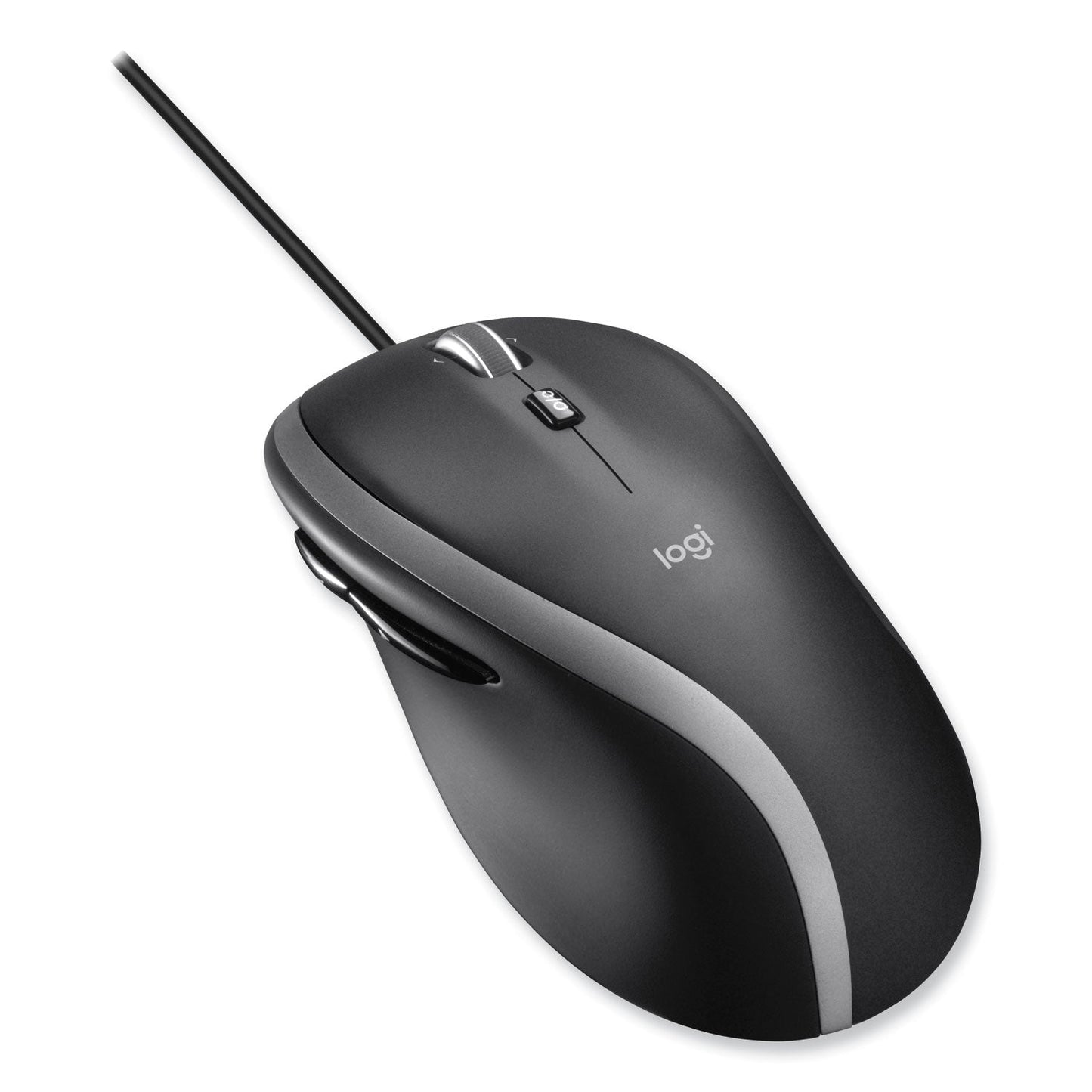 Logitech Advanced Corded Mouse M500s, USB, Right Hand Use, Black