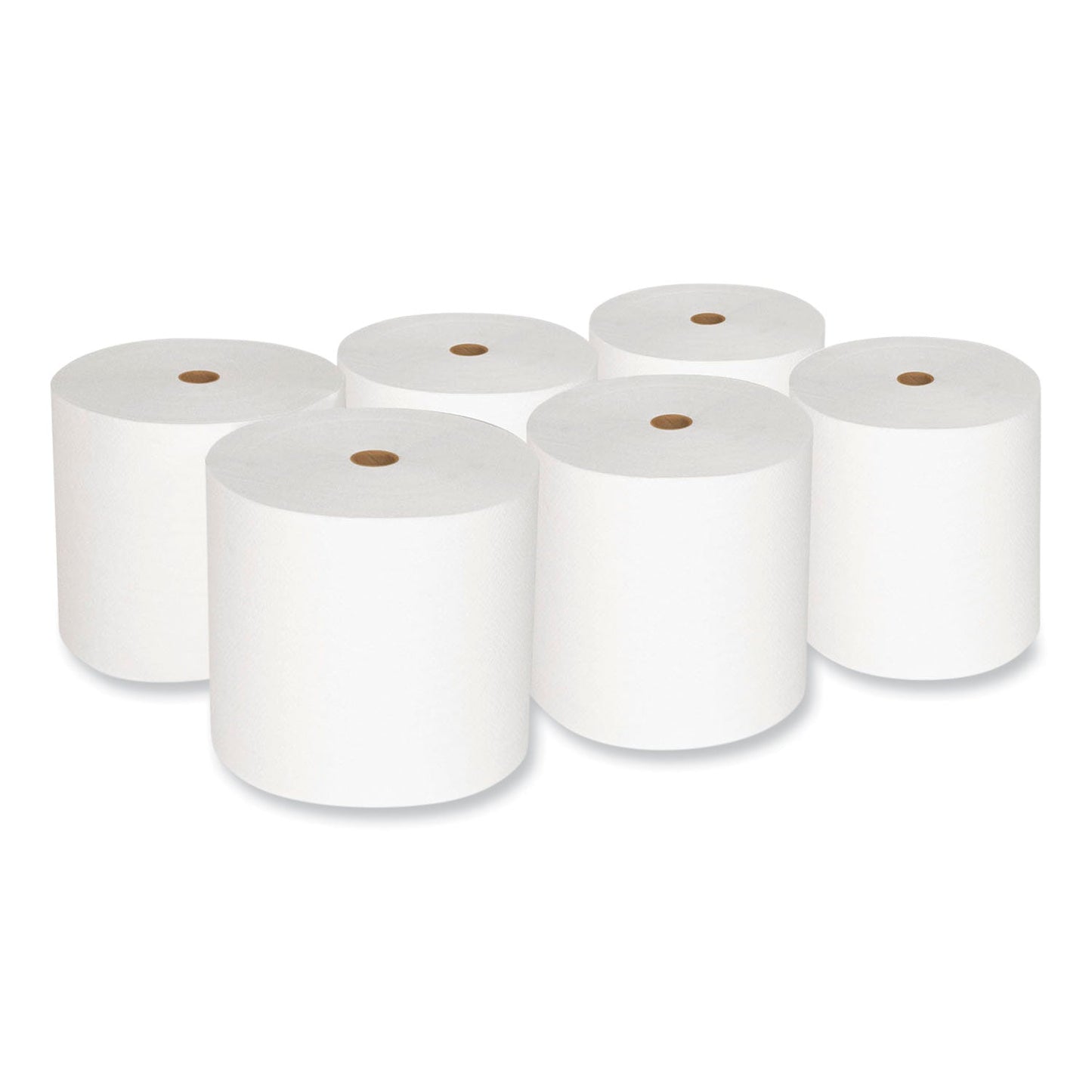 Morcon Tissue Valay Proprietary Roll Towels, 1-Ply, 7" x 800 ft, White, 6 Rolls/Carton