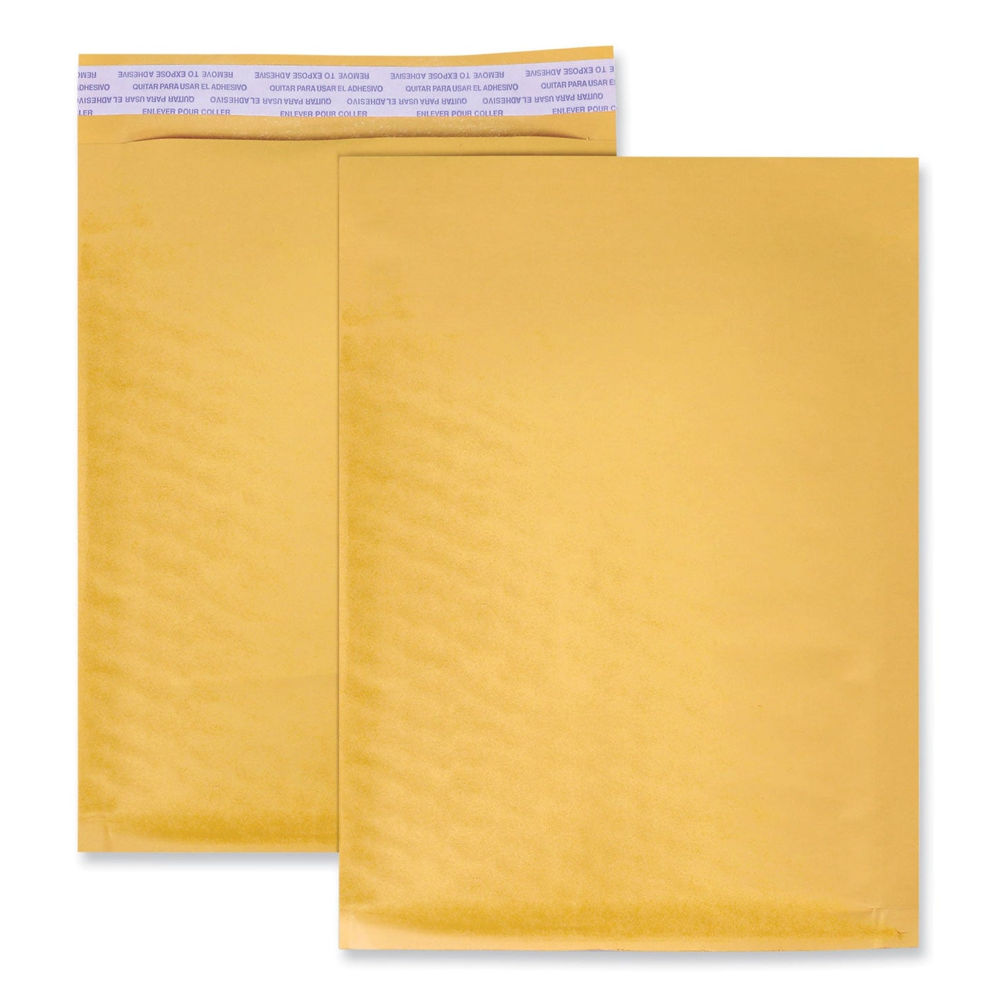 Universal Peel Seal Strip Cushioned Mailer, #6, Extension Flap, Self-Adhesive Closure, 12.5 x 19, 25/Carton