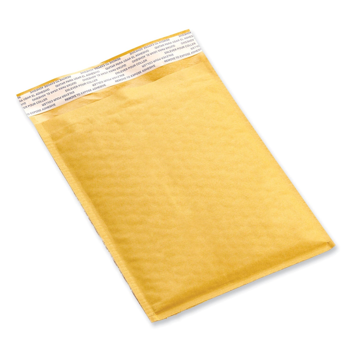 Universal Peel Seal Strip Cushioned Mailer, #1, Extension Flap, Self-Adhesive Closure, 7.25 x 12, 25/Carton