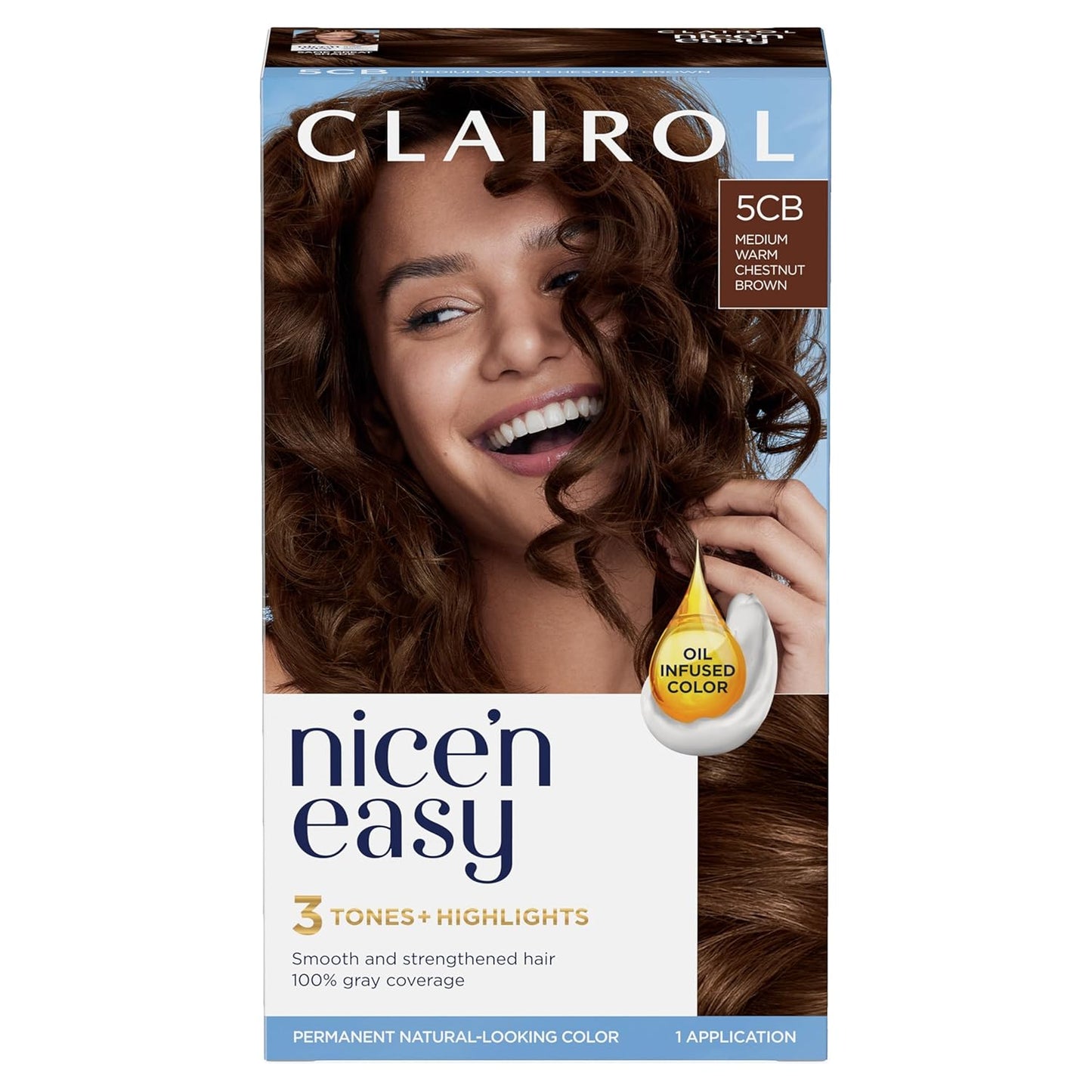 3 Tones + Highlights Permanent Hair Dye