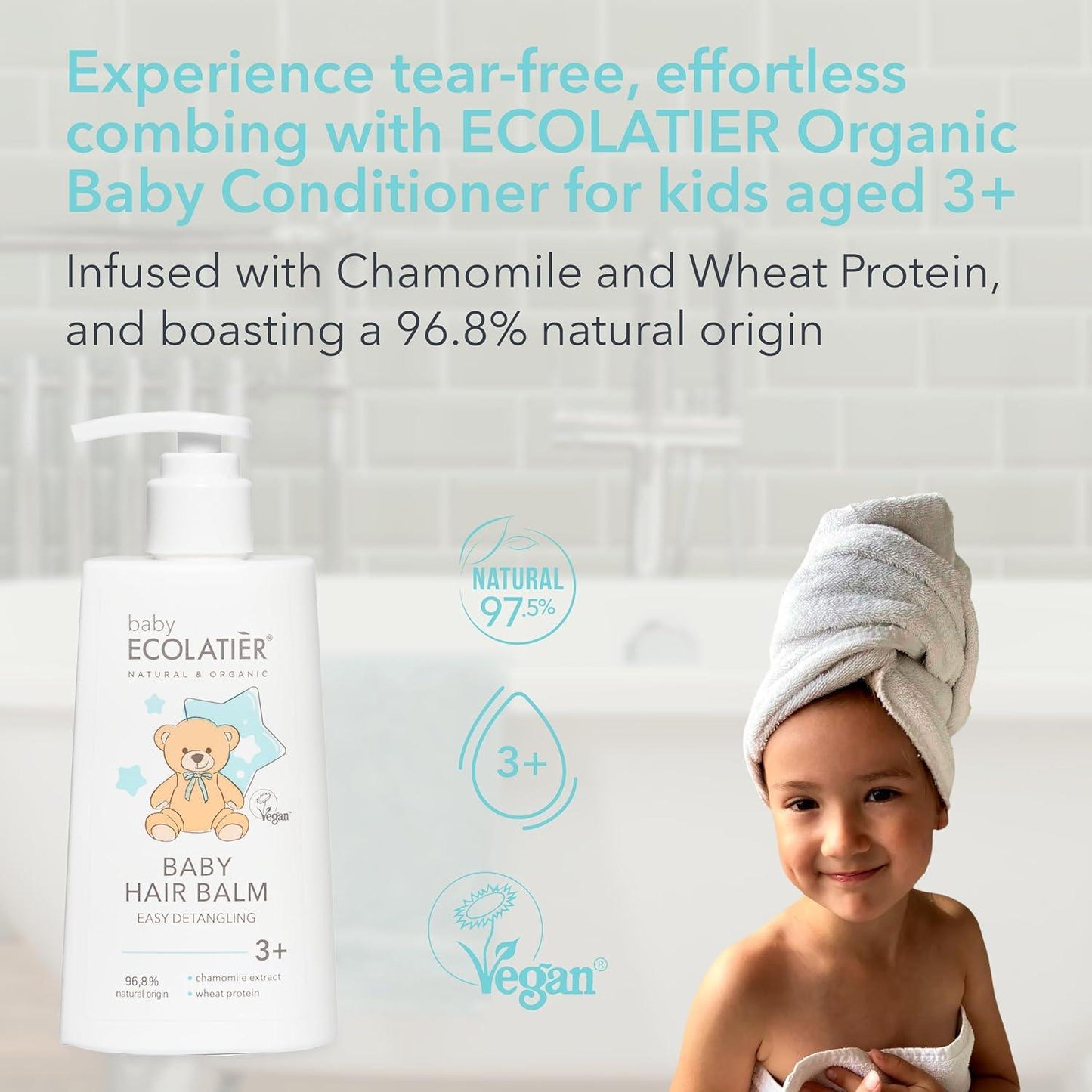 x-Baby Hair Balm Easy Detangling 3+ 250 ml