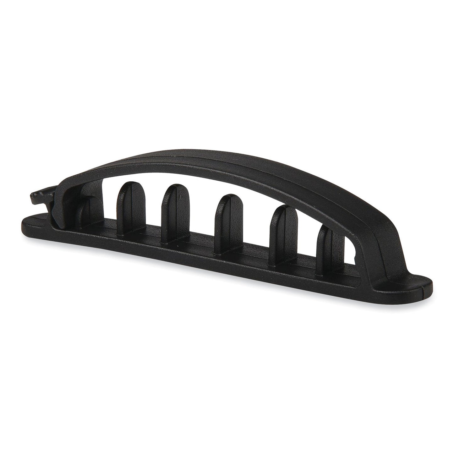 RCA Five Channel Cable Holder, 0.75" x 3.35", Black, 3/Pack