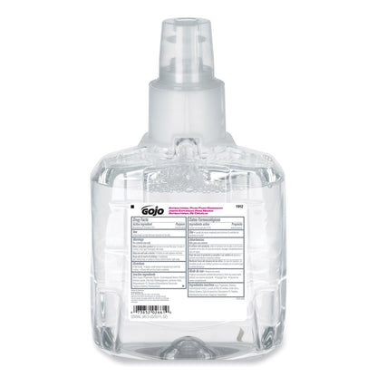GOJO Antibacterial Foam Hand Wash Refill, For LTX-12 Dispenser, Plum Scent, 1,200 mL Refill