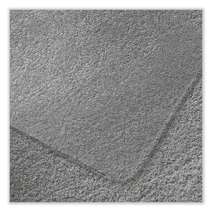 Floortex Cleartex Ultimat Polycarbonate Chair Mat for High Pile Carpets, 60 x 48, Clear