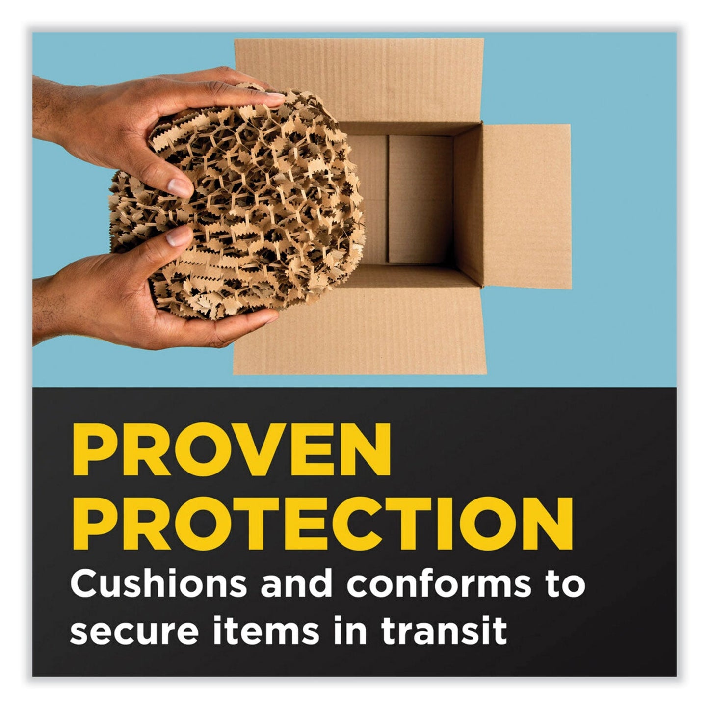 Scotch Cushion Lock Protective Wrap, 12" x 30 ft, Brown