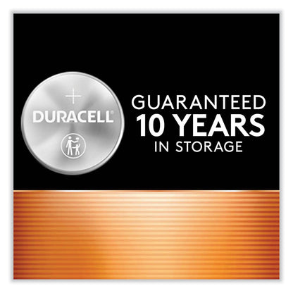Duracell Lithium Coin Batteries With Bitterant, 2032, 2/Pack