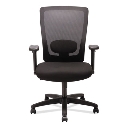 Alera Envy Series Mesh High-Back Swivel/Tilt Chair, Supports Up to 250 lb, 16.88" to 21.5" Seat Height, Black