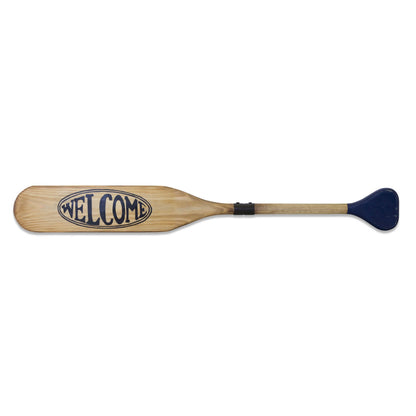 Wooden Oar Welcome Sign 35.5"L