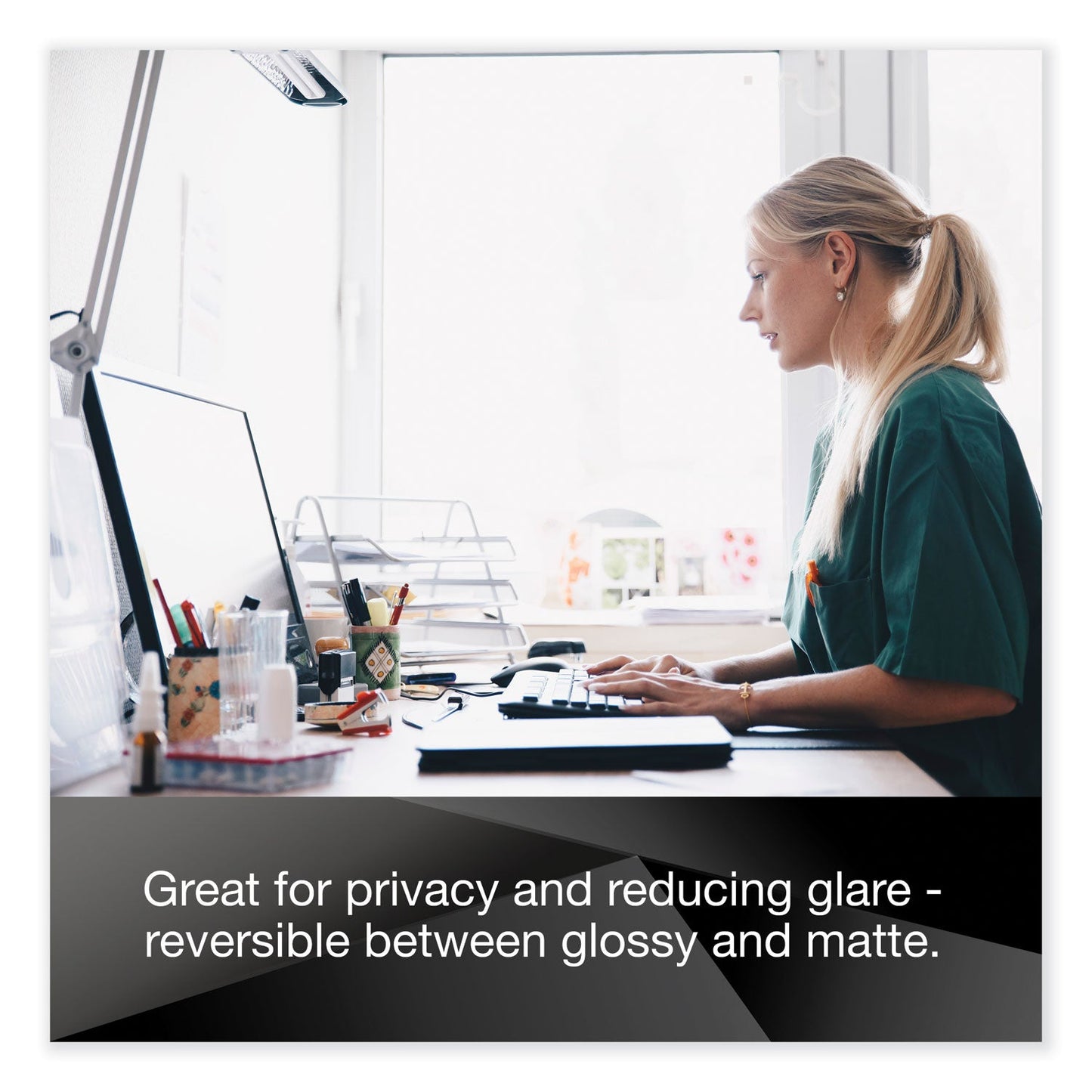3M COMPLY Magnetic Attach Privacy Filter for 21.5" Widescreen Monitor, 16:9 Aspect Ratio