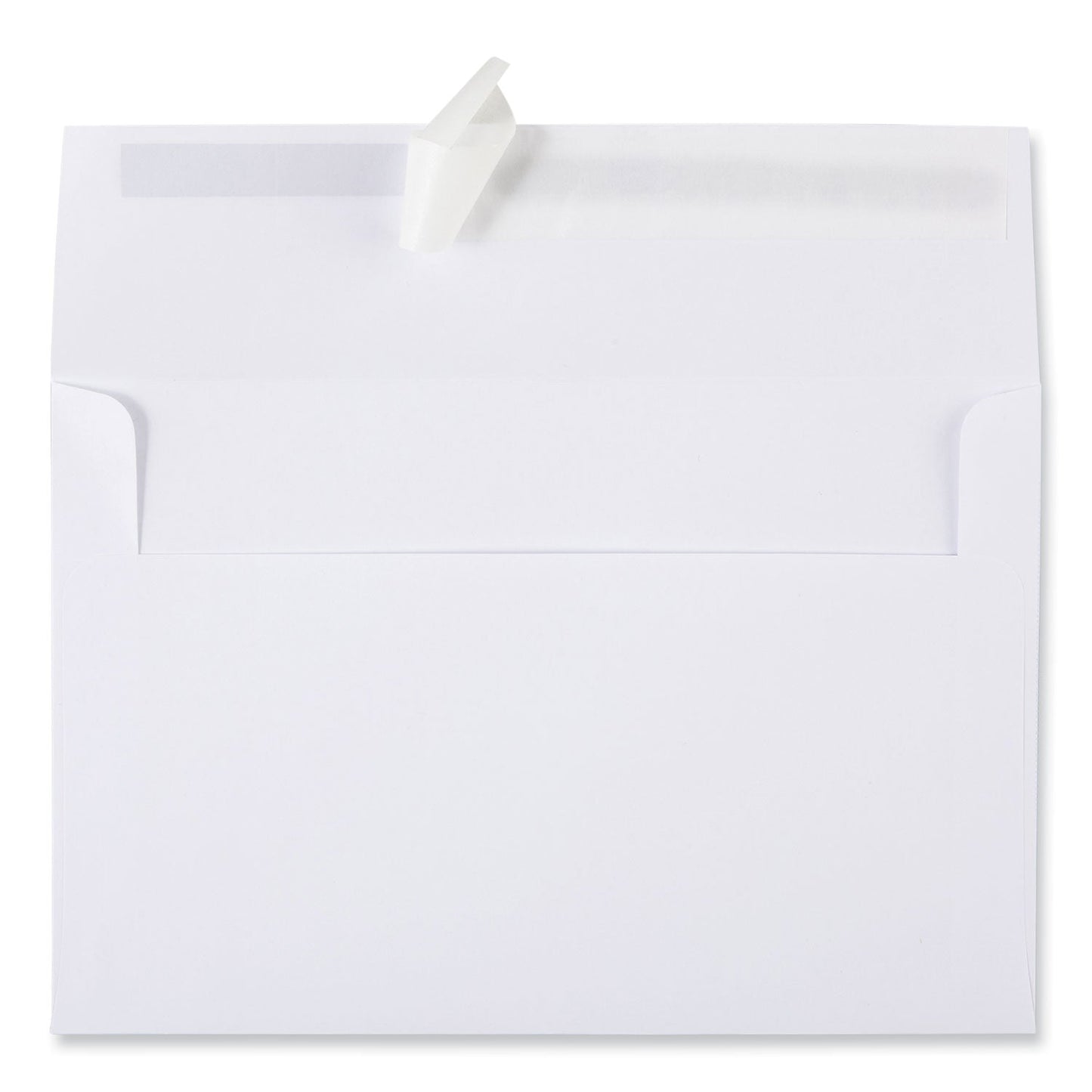 Universal Peel Seal Strip Business Envelope, #A9, Square Flap, Self-Adhesive Closure, 5.74 x 8.75, White, 100/Box