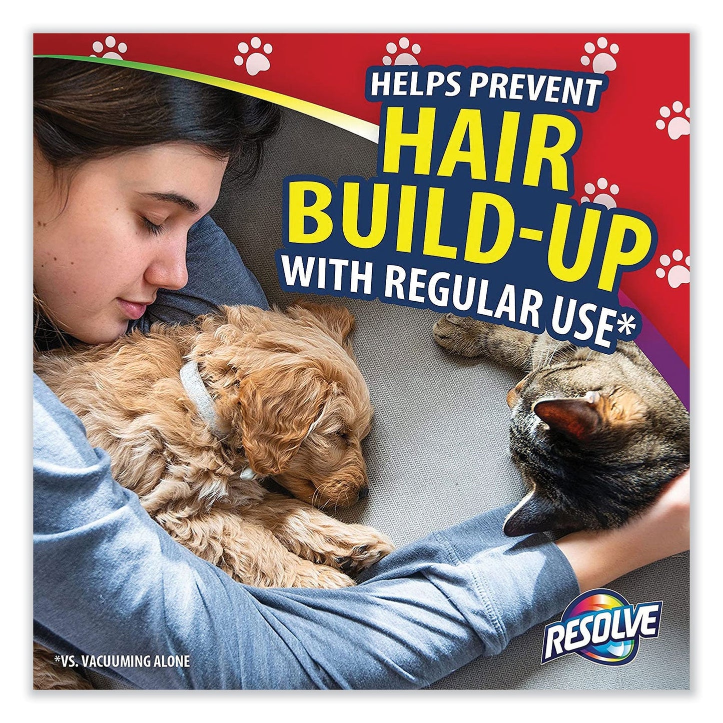 RESOLVE Pet Expert Hair Eliminator, Floral, 18 oz Aerosol Spray, 6/Carton
