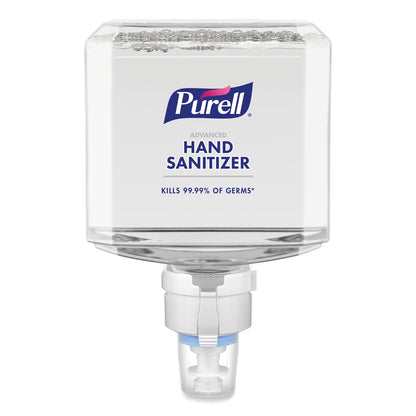 PURELL Advanced Hand Sanitizer Foam, For ES8 Dispensers, 1,200 mL, Clean Scent, 2/Carton