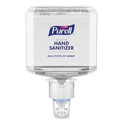 PURELL Advanced Hand Sanitizer Foam, For ES4 Dispensers, 1,200 mL Refill, Refreshing Scent, 2/Carton