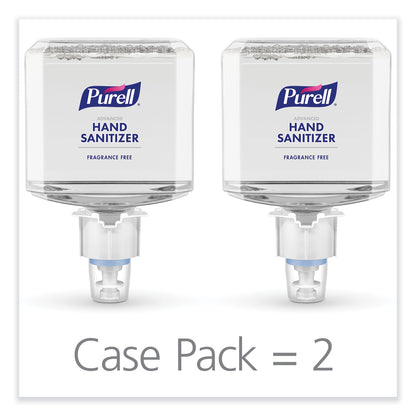 PURELL Advanced Hand Sanitizer Gentle and Free Foam, 1,200 mL, Fragrance-Free, For ES4 Dispensers, 2/Carton
