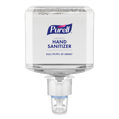 PURELL Advanced Hand Sanitizer Foam, For ES6 Dispensers, 1,200 mL Refill, , Clean Scent 2/Carton
