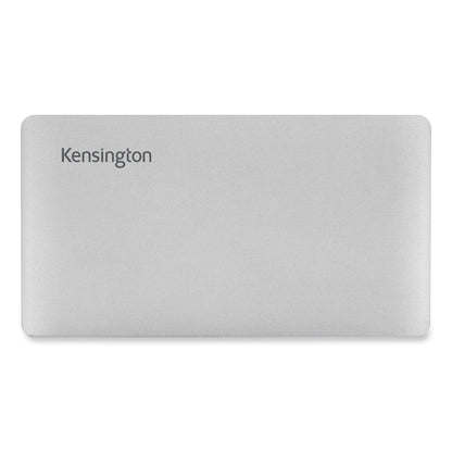 Kensington SD2480T Thunderbolt 3 Dual 4K Docking Station, Silver/Black