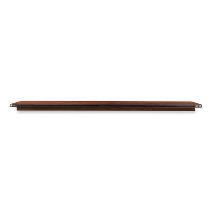 Alera Wood Folding Table, Rectangular, 59.88w x 17.75d x 29.13h, Mahogany